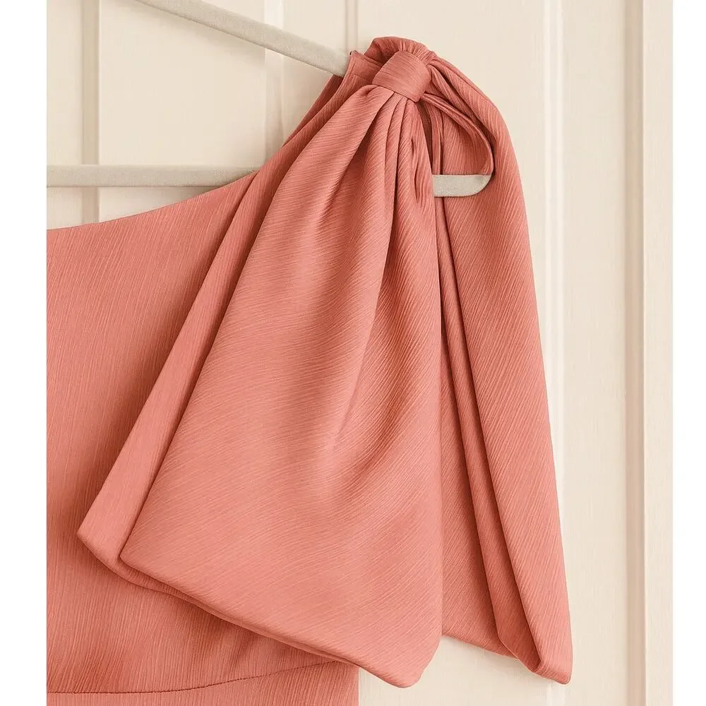 Sachin & Babi Chelsea One Shoulder Gown Rogue